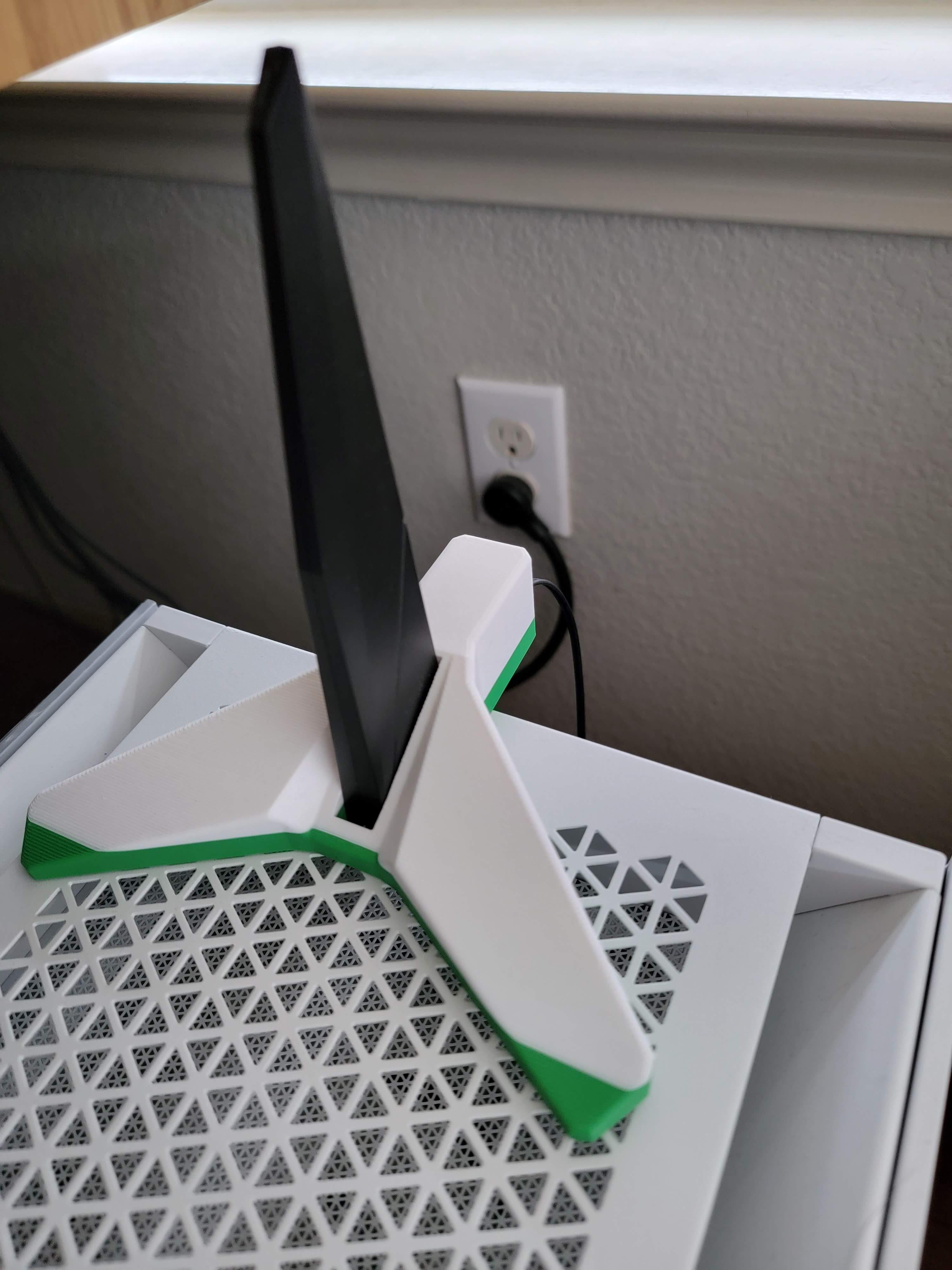 ASUS Antenna Stand (with optional magnets) 3d model