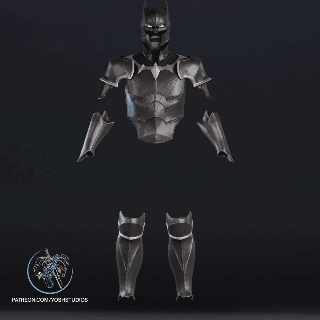 Medieval Vigilante Costume 3d Print File STL 3d model