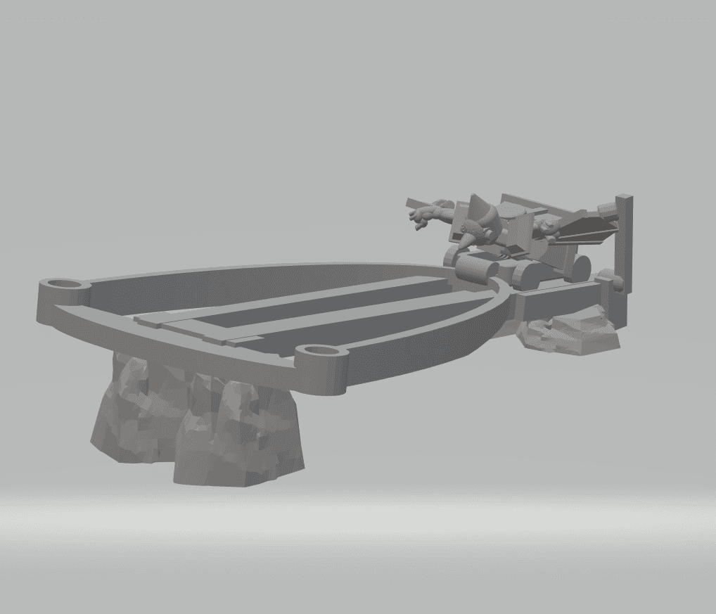 FHW: Oxchan airborne War Bow concept 3d model