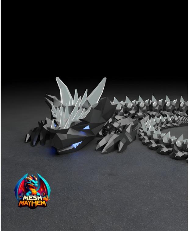 Filamentius Mesh Mayhem Dragon.stl - Filamentius Mesh Mayhem Dragon - 3d model