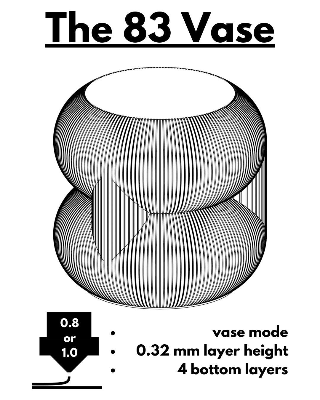 The 83 Vase 3d model