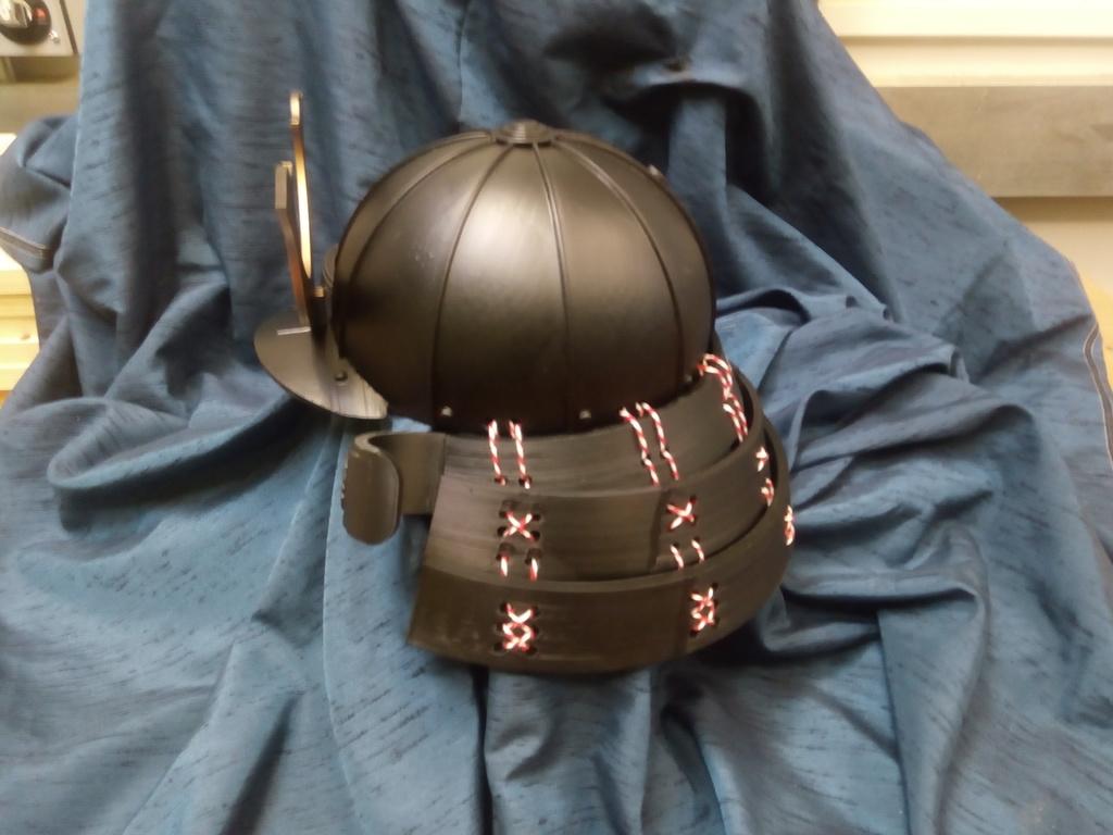 Samurai Helmet wearable 3d model