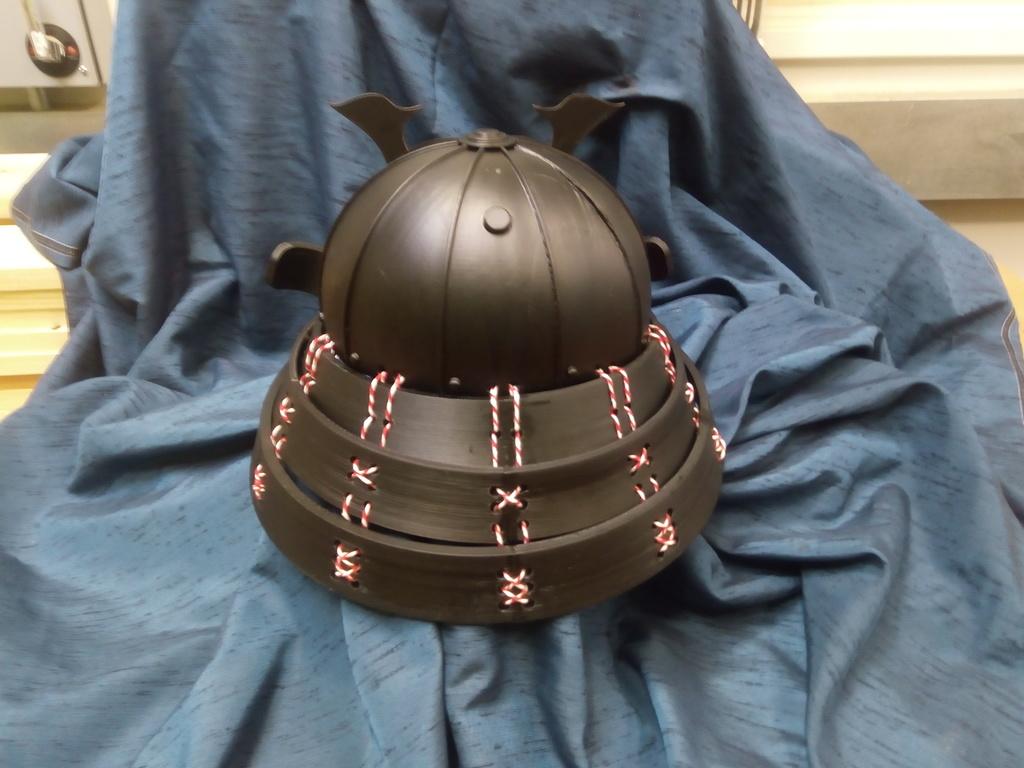 Samurai Helmet wearable 3d model