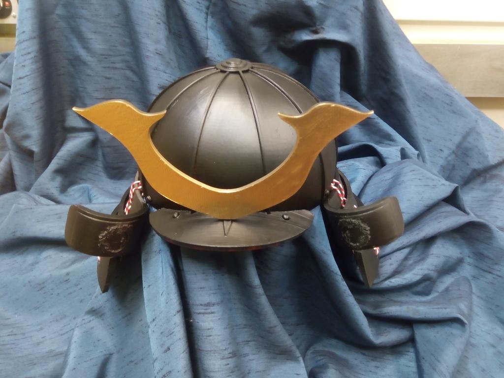 Samurai Helmet wearable 3d model