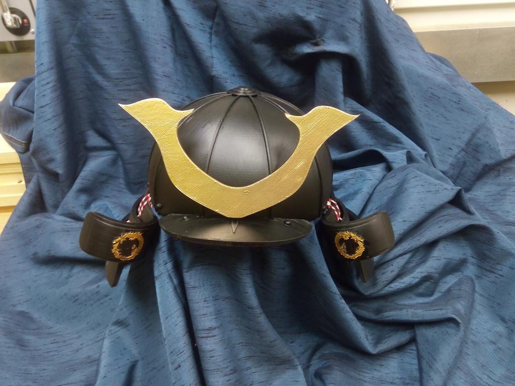 Samurai Helmet wearable 3d model