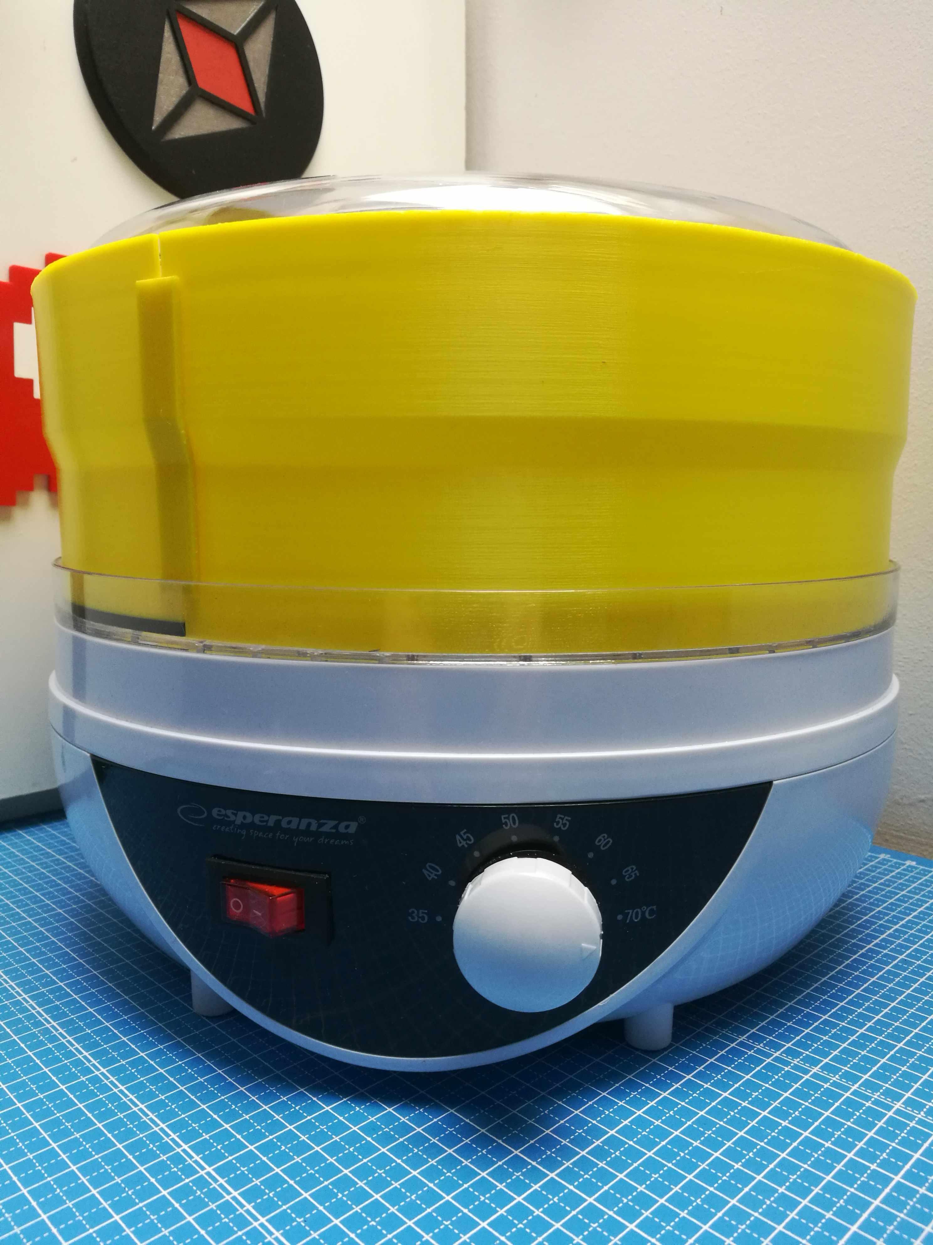 Filament Dryer - DIY from food dehydrator - v1 3d model