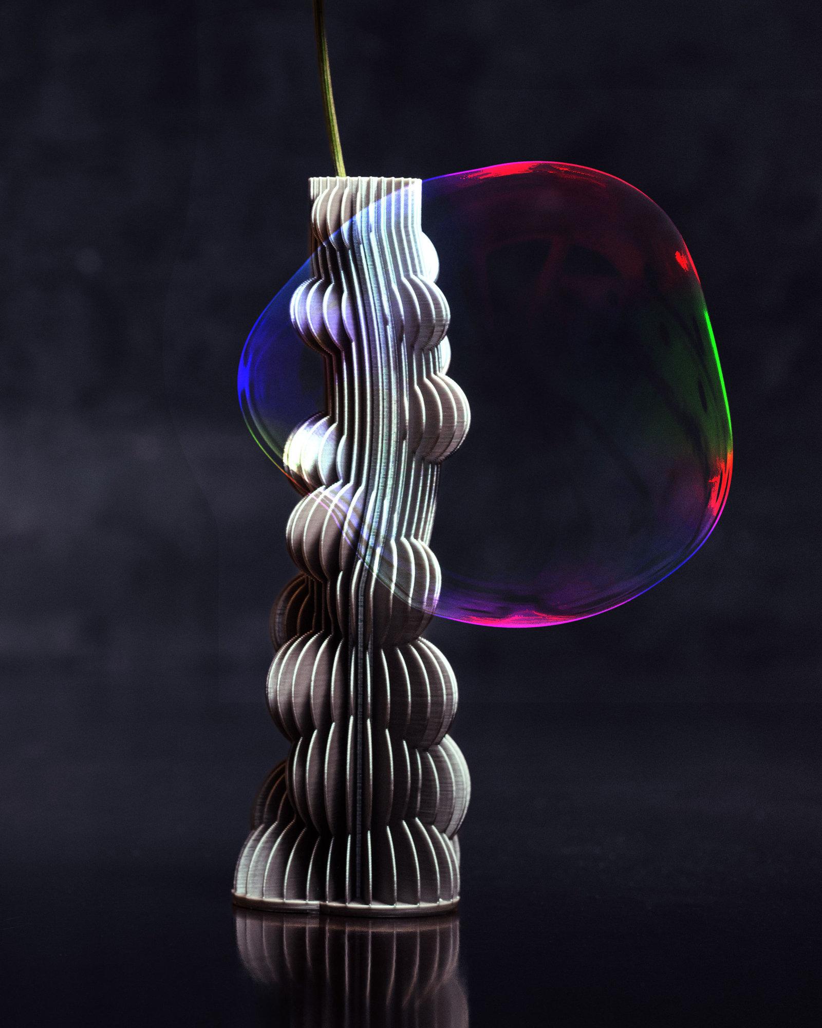 BUBBLES VASE 01 3d model