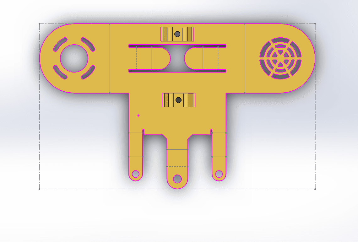 Sheet Metal.SLDPRT - Flat View
 - 3d model