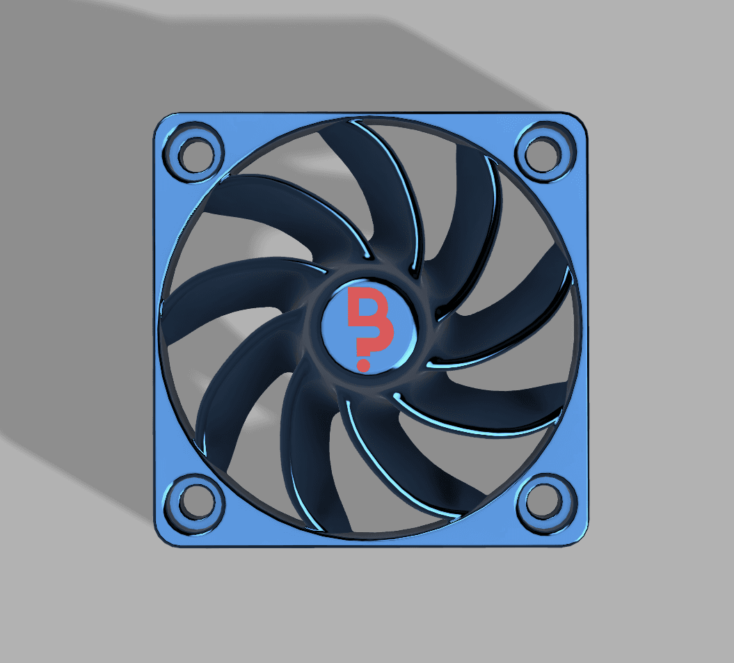 Rev2- Makergear M2 Dual Fan Printer Fan Cover Design 2.step 3d model