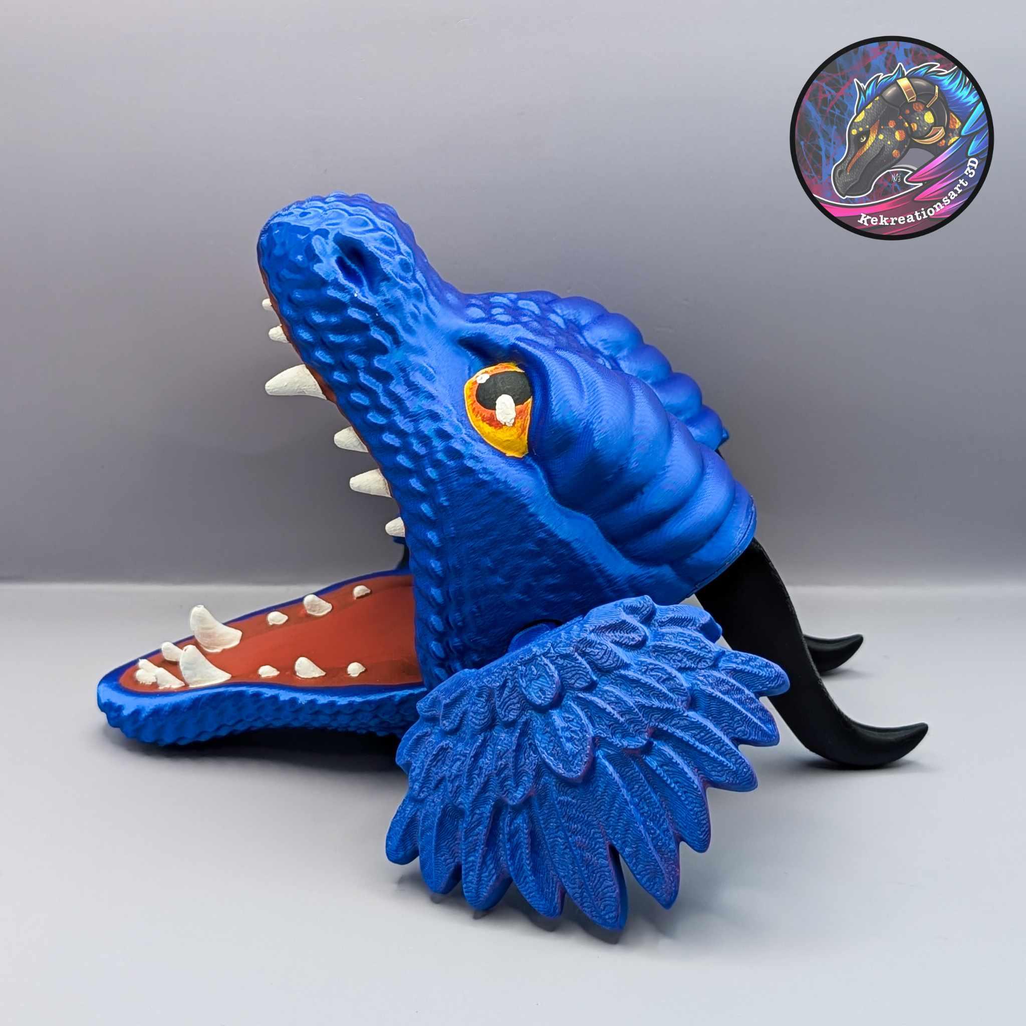 Customizable Dragon Hand Puppet 3d model