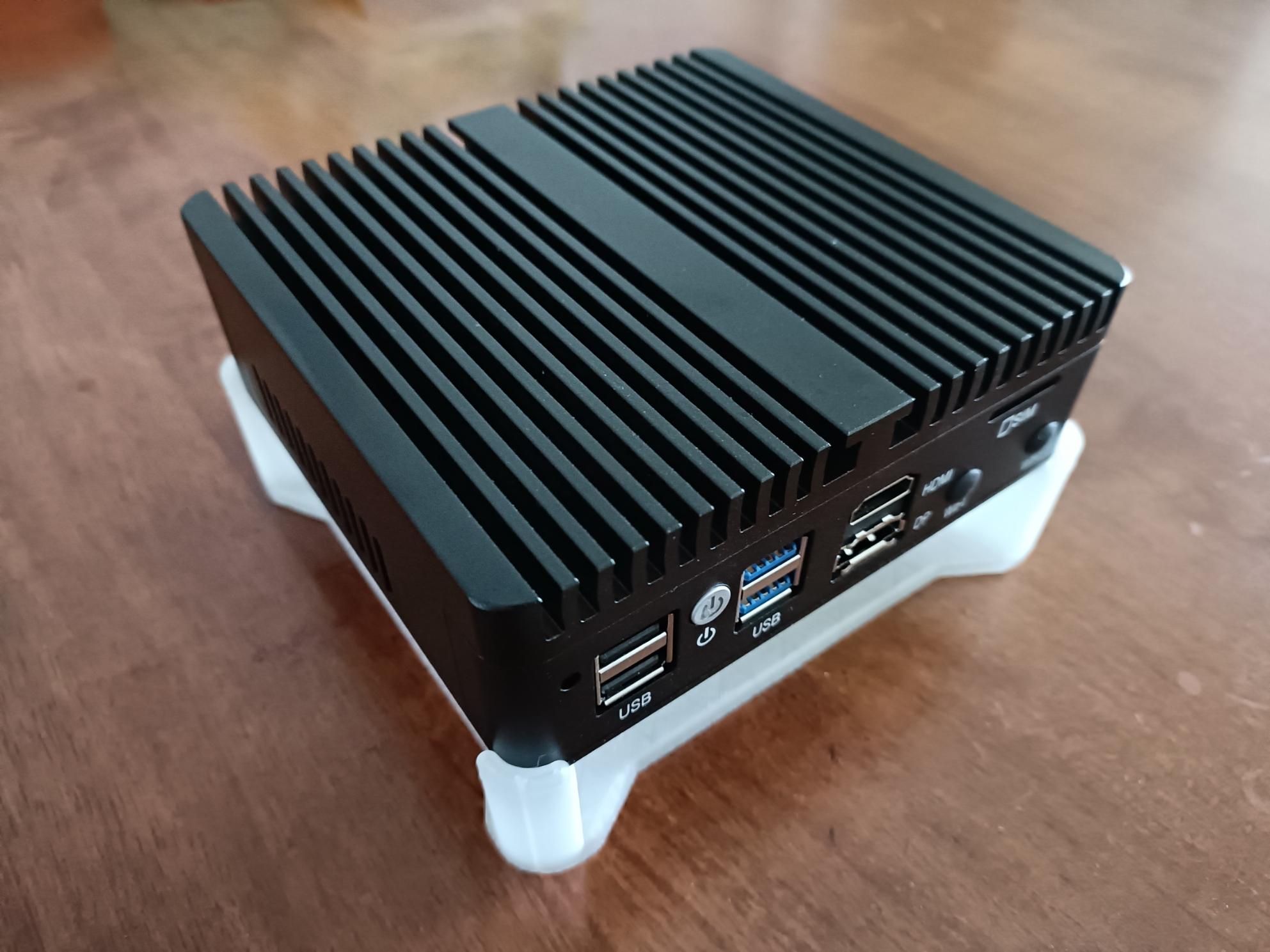 Fanless Mini PC stand 3d model