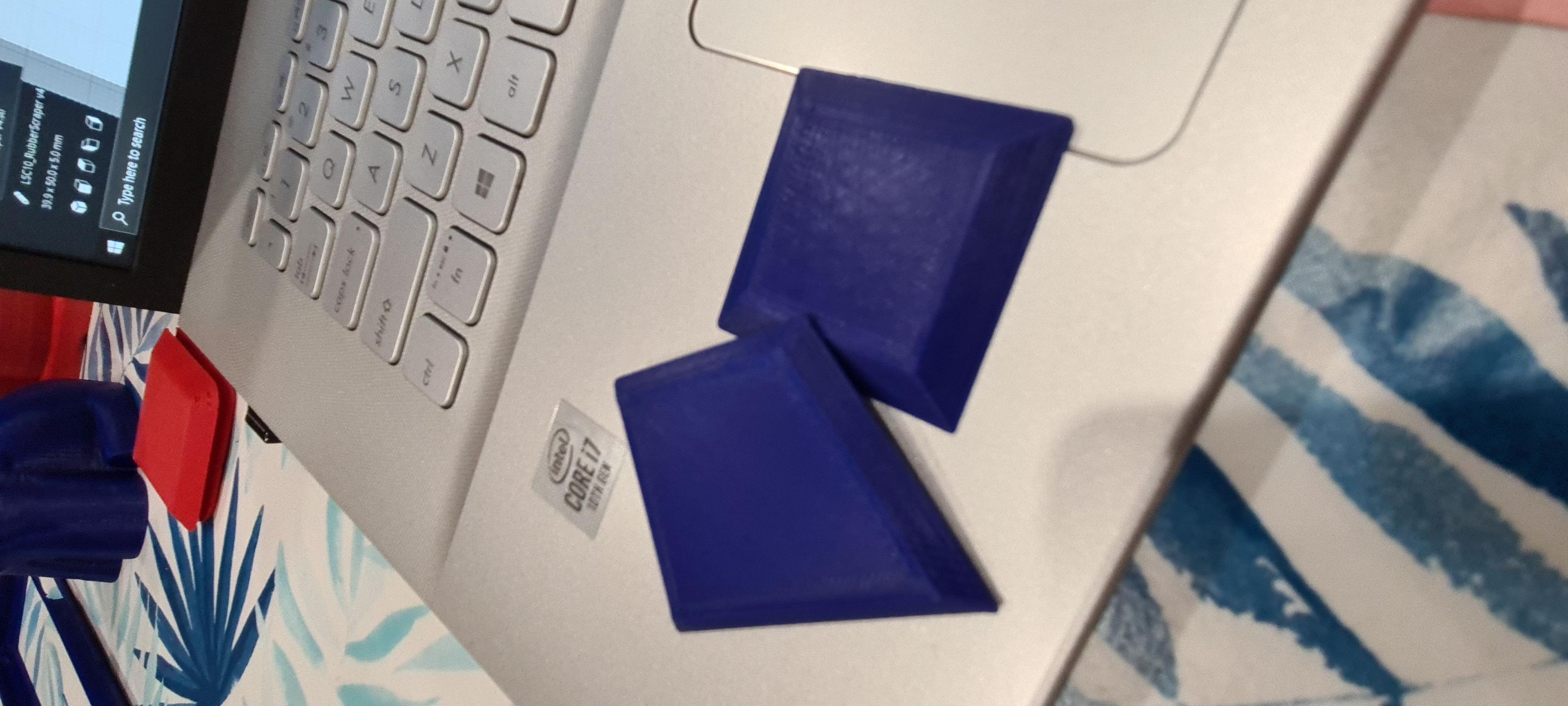 Silicone Rubber Scraper 3d model