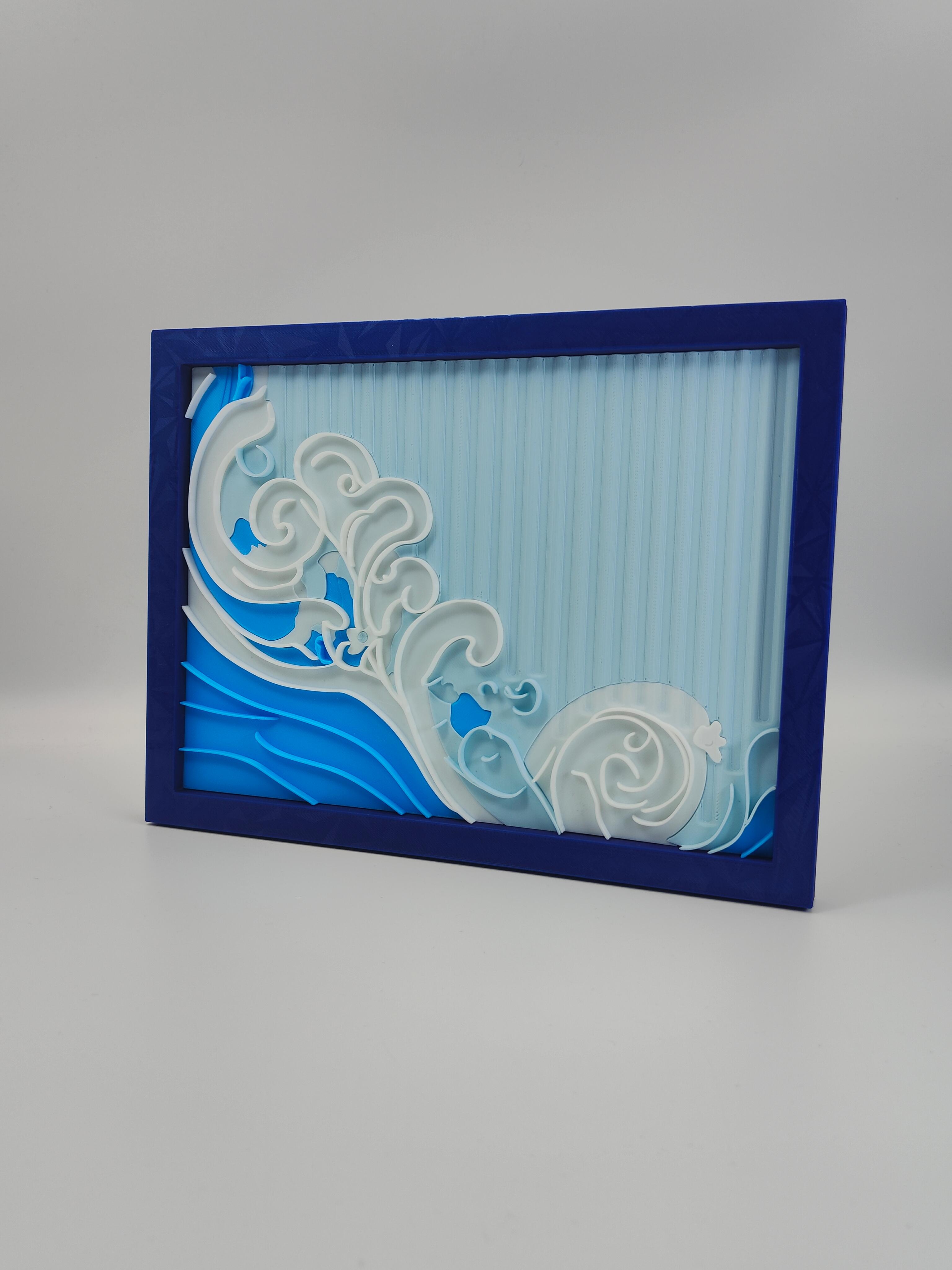 Swirl Wave (A) 3d model