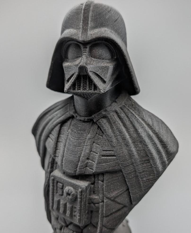 Darth Vader bust (fan art) 3d model