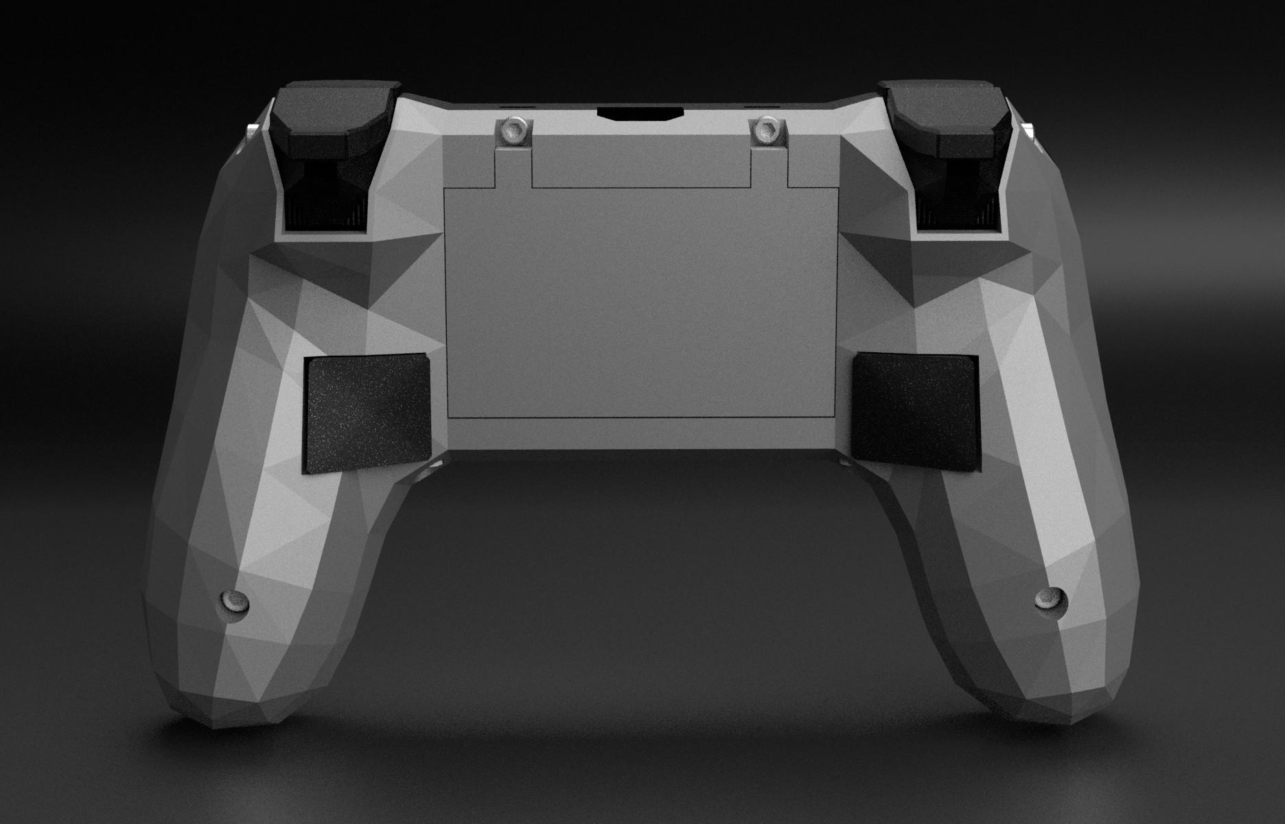 Alpakka Ridge Thumbstick Variant 3d model