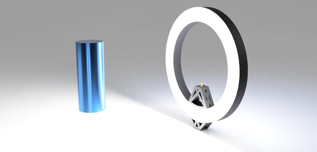 3D printed ring light 3d model