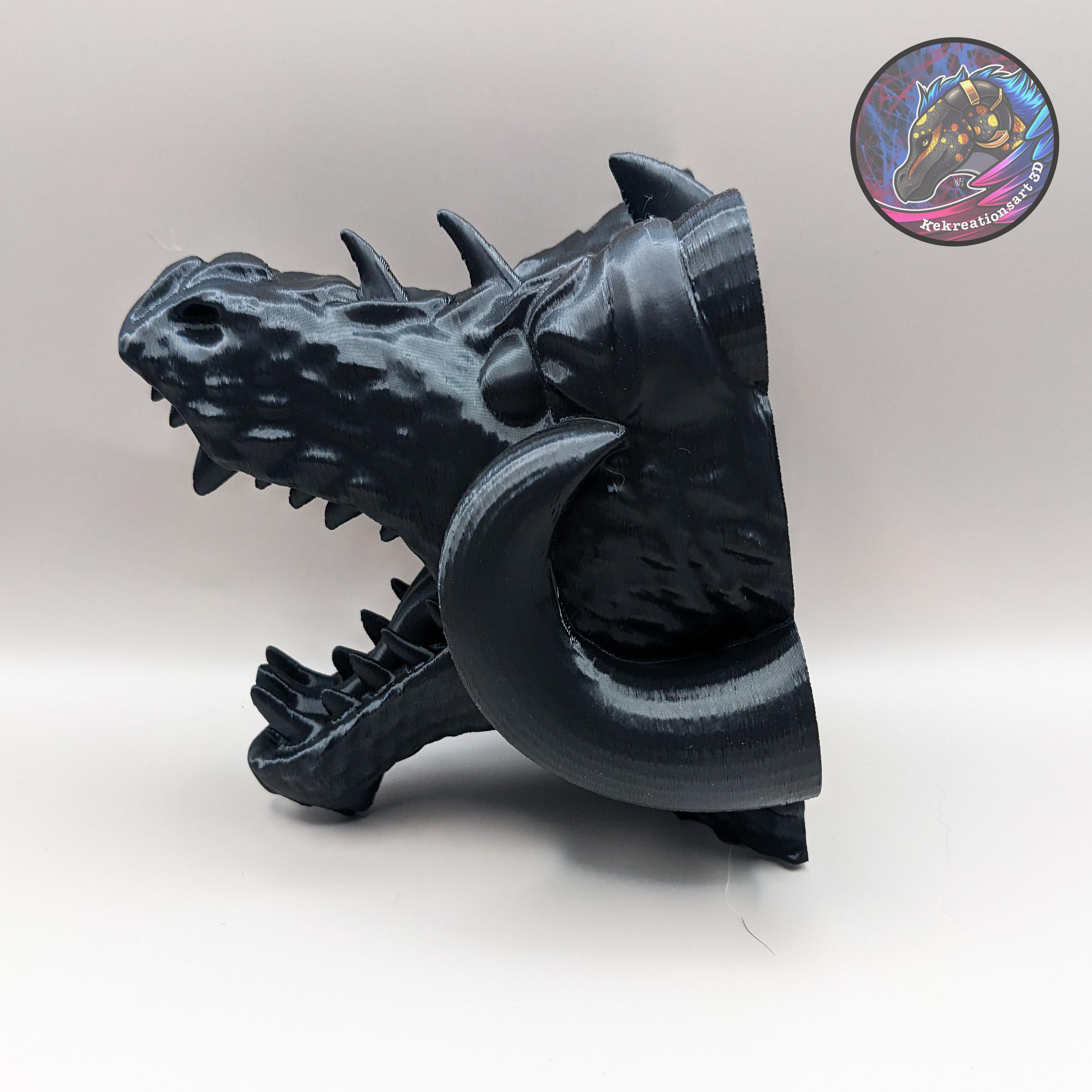 Dragon Wall Hanger Set 3d model