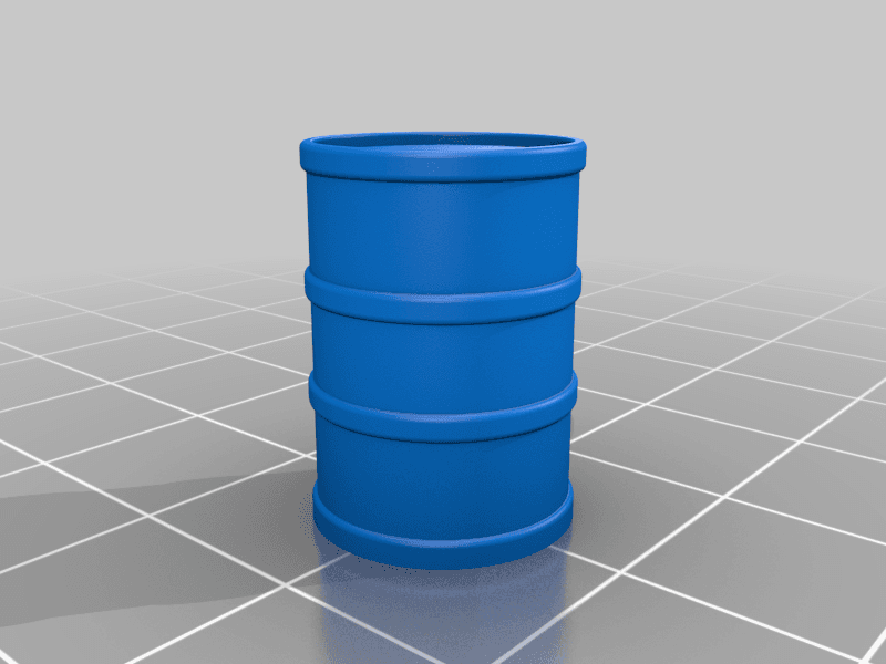 OilBarrel V2 3d model