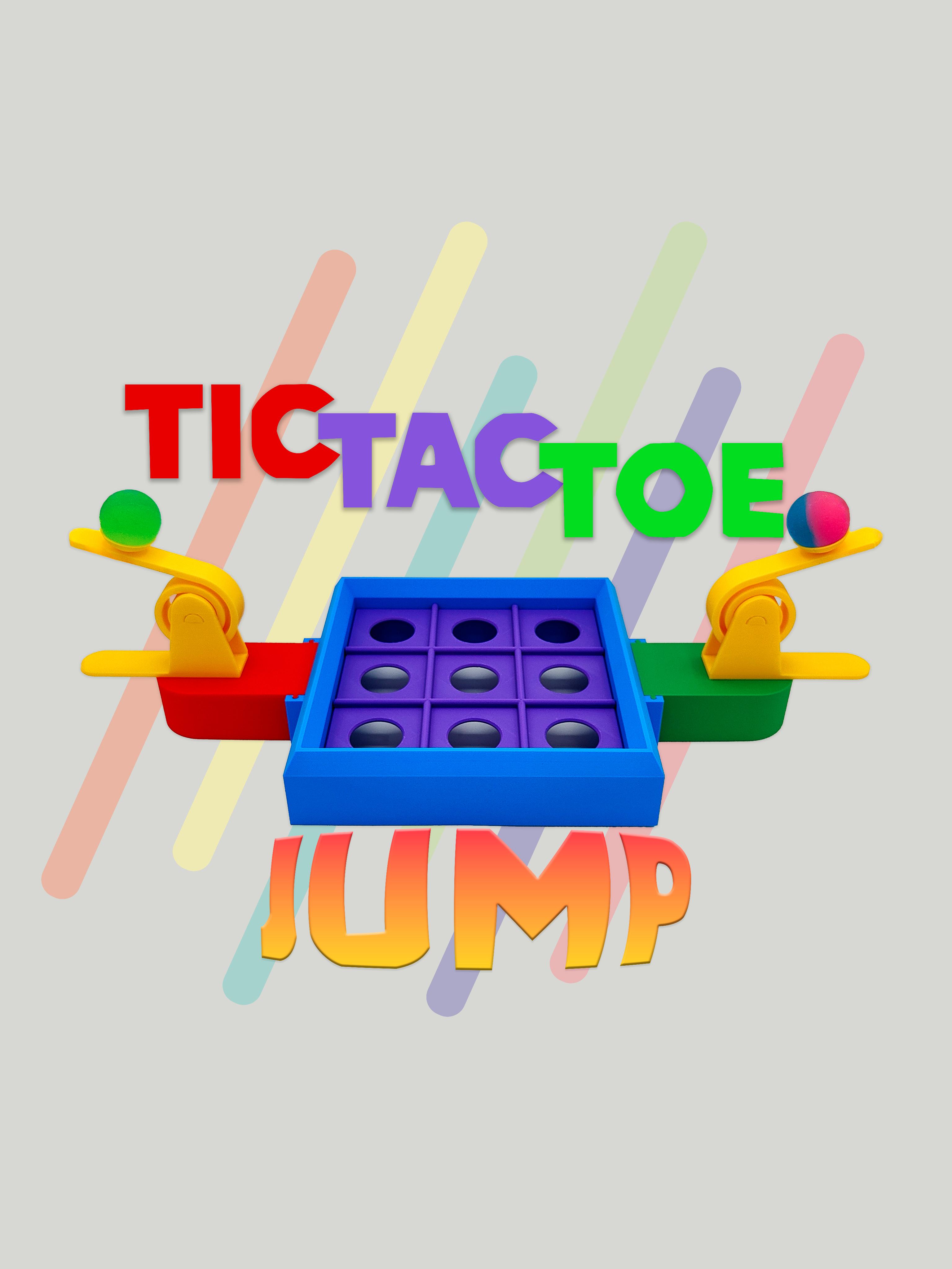 Tic Tac Toe Jump (Free edition) 3d model