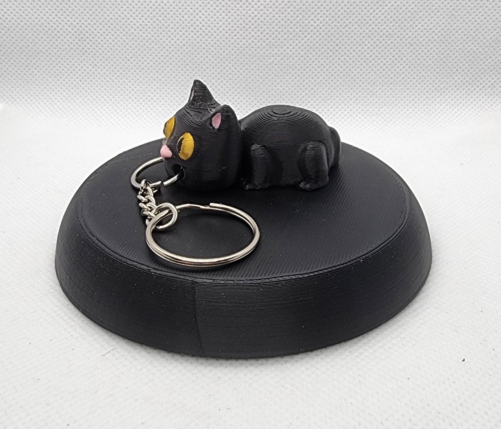 Potato the Cat Keychain 3d model