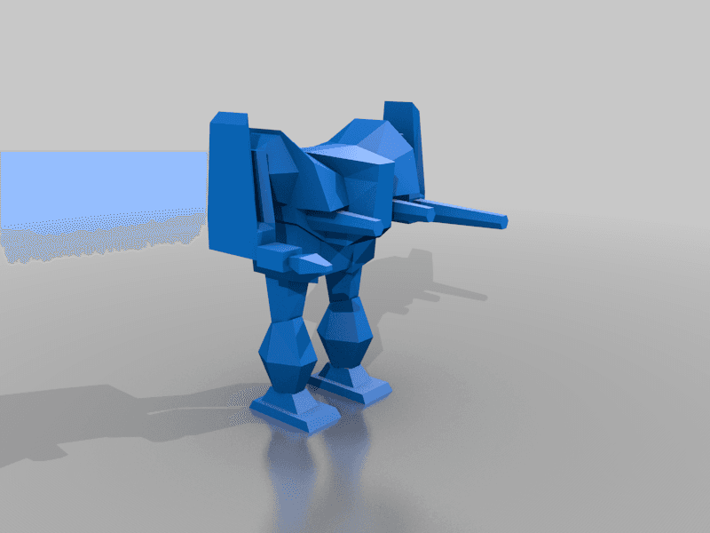 Mechwarrior 2 Mech Models 3d model