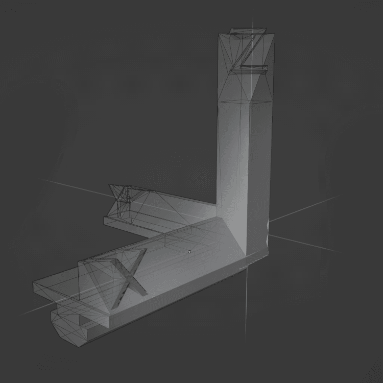 Axis Reference - Ender 3 Pro 3d model