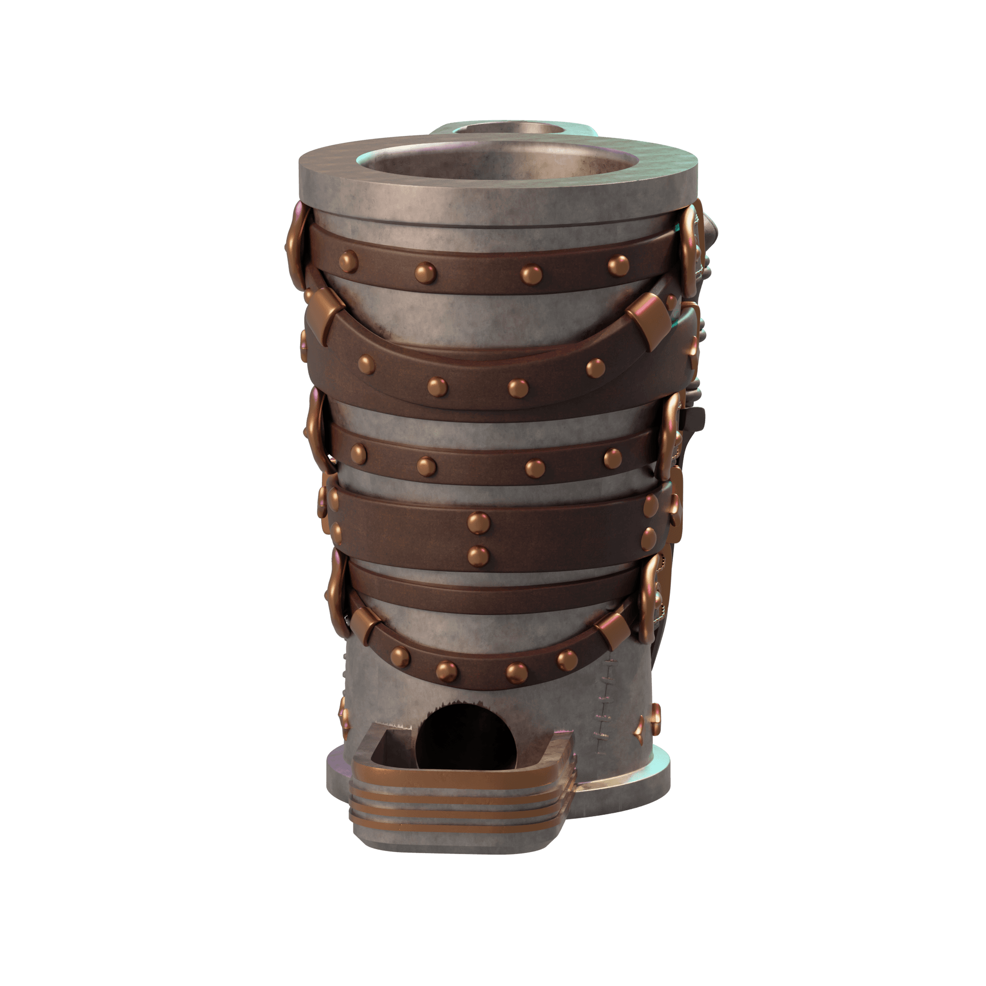  Warrior Dice Tower Mug 3d model