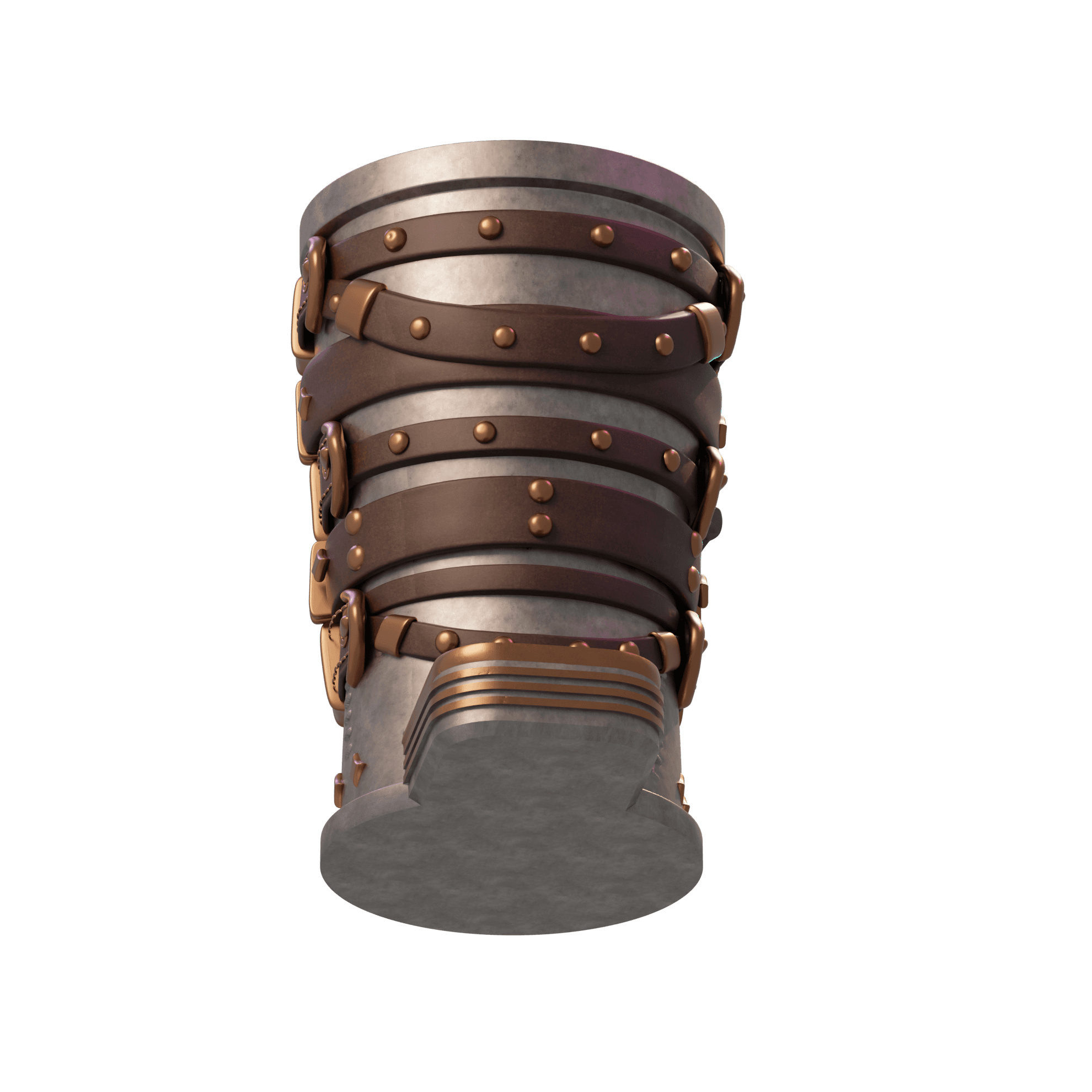  Warrior Dice Tower Mug 3d model