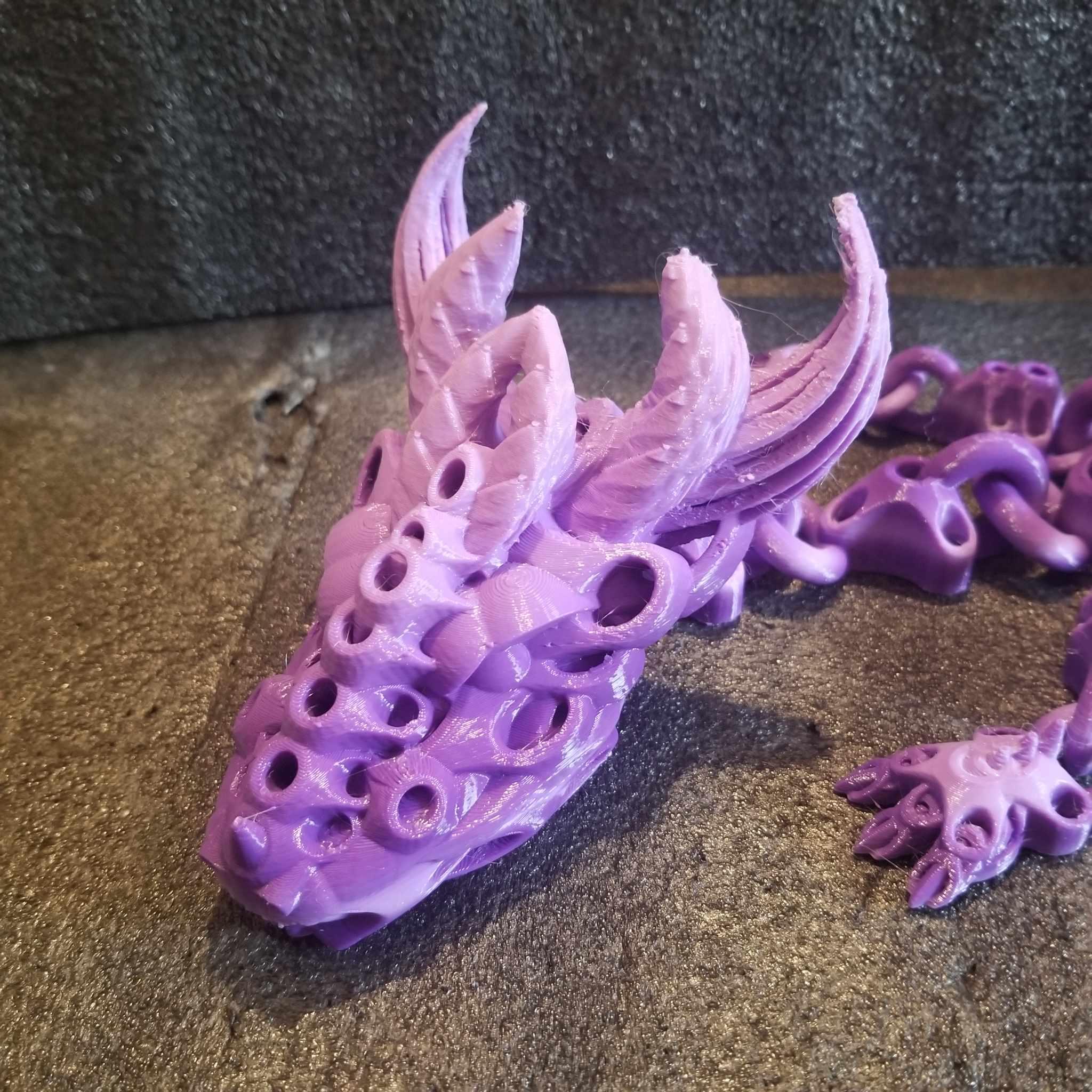 Shakaworld3d Horned Sproket Dragon.stl 3d model