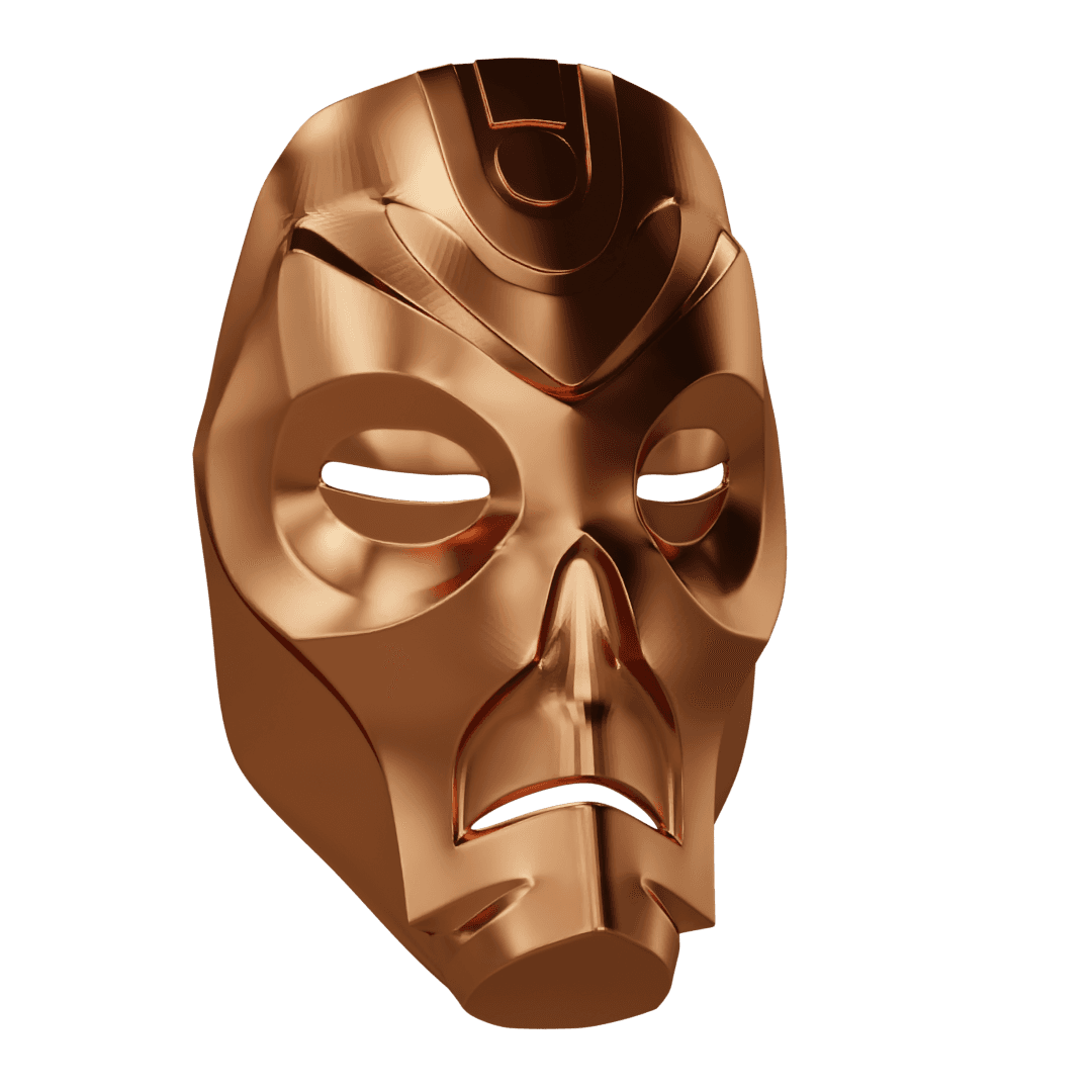 Dragon Priest Mask 3d model