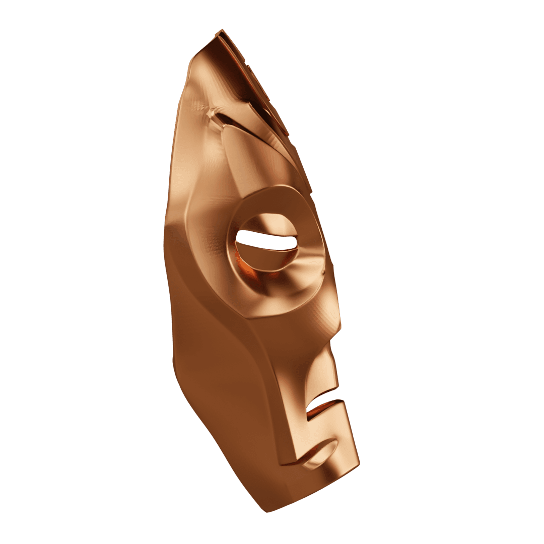 Dragon Priest Mask 3d model