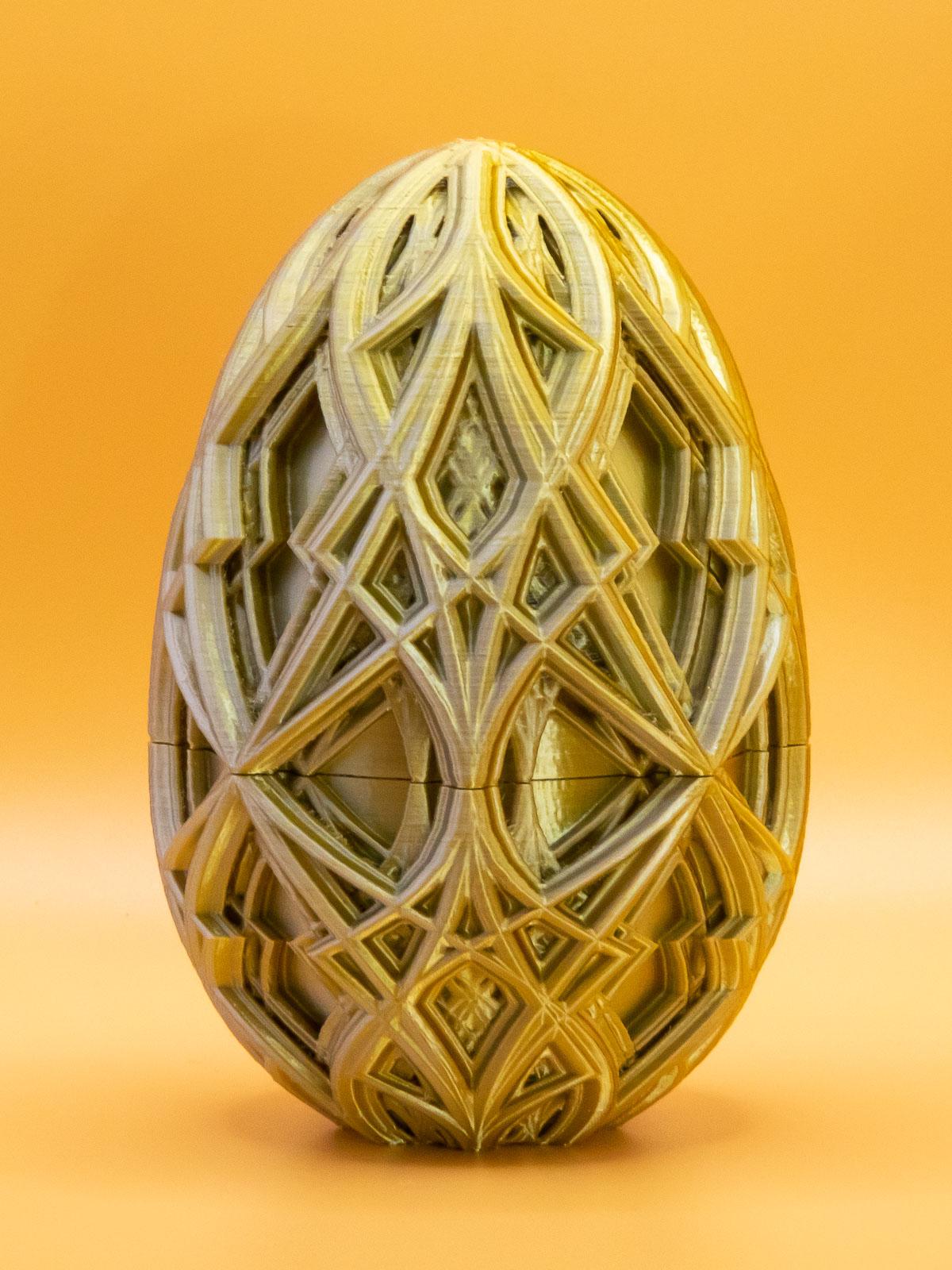 Curvy Kaleidoscope Egg 3d model