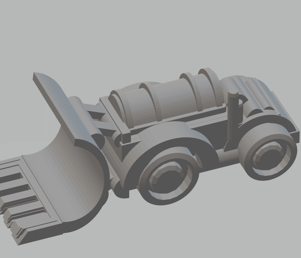 FHW: The Roller Concept v1.1 (Crash Racers) 3d model