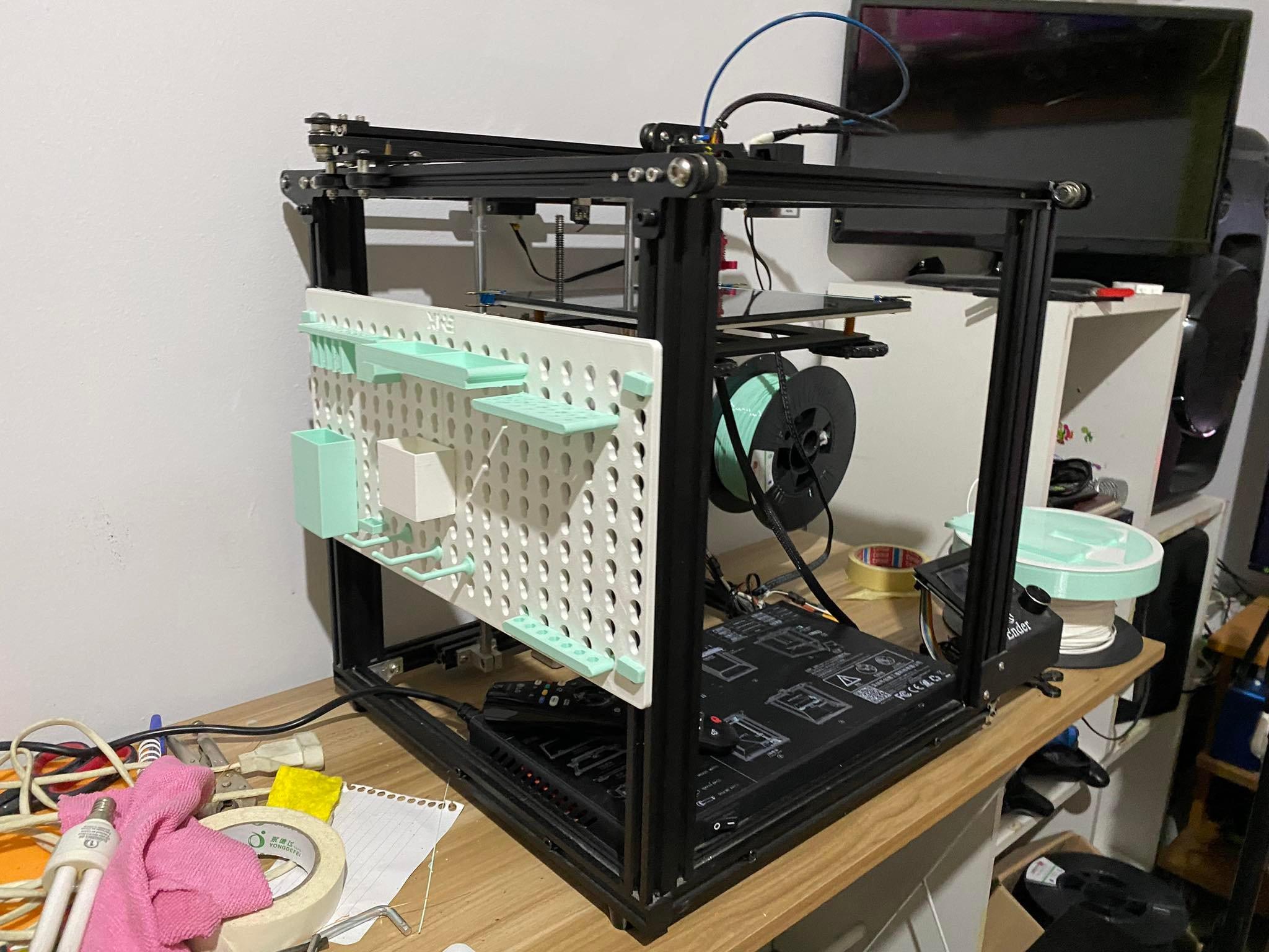 Tool Rack For 3D Printer 3d model