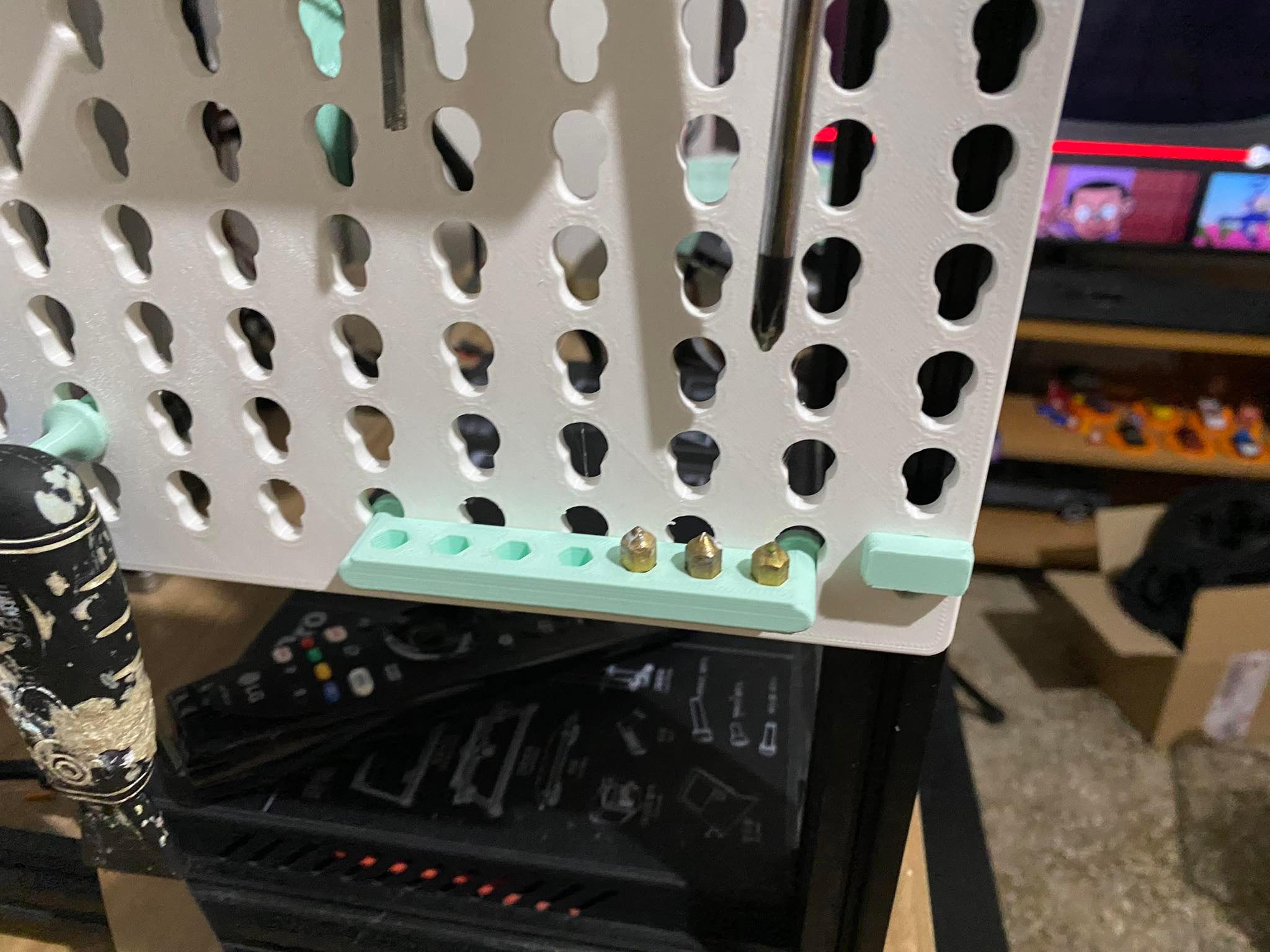 Tool Rack For 3D Printer 3d model