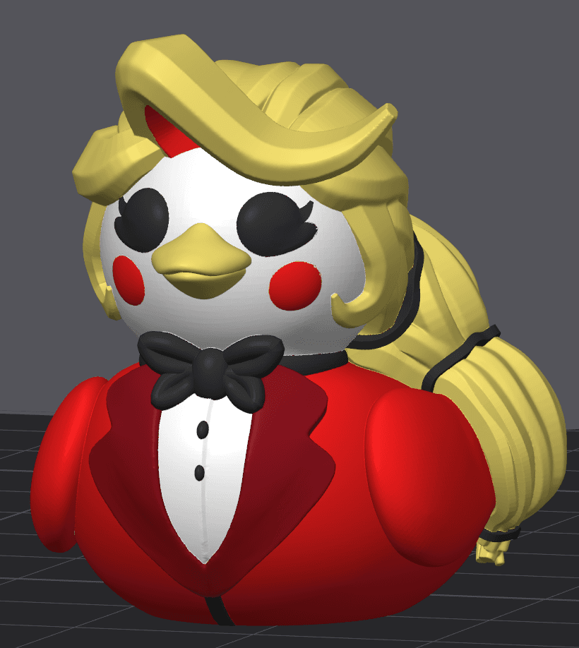 Charlie Duckie - Hazbin Hotel Rubber Duck 3d model