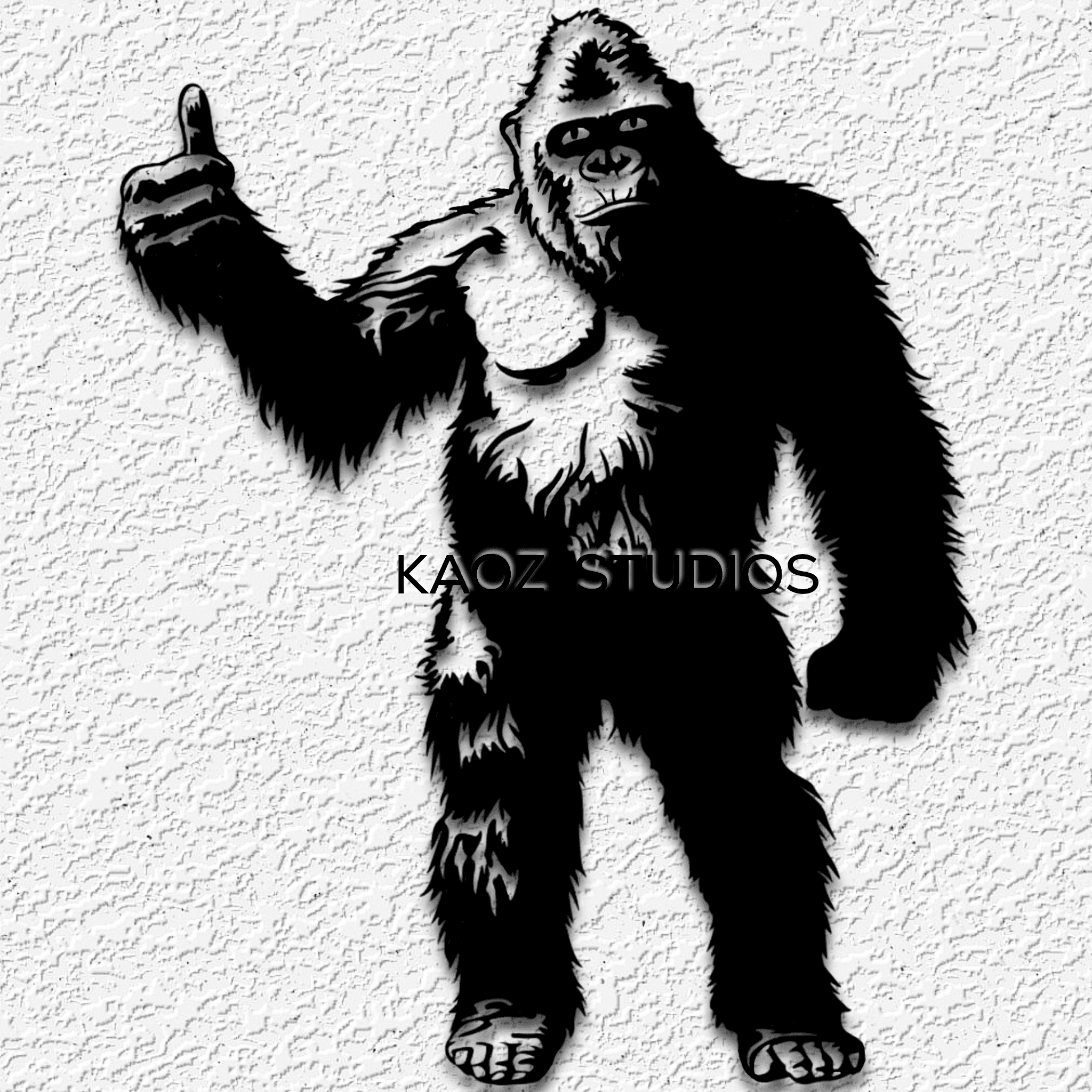 Funny BigFoot wall art sasquatch wall decor yeti decoration 3d model