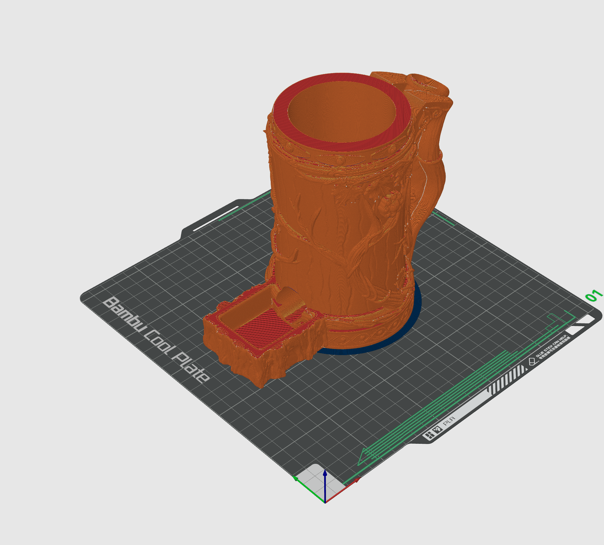 Ranger Dice Tower Mug 3d model