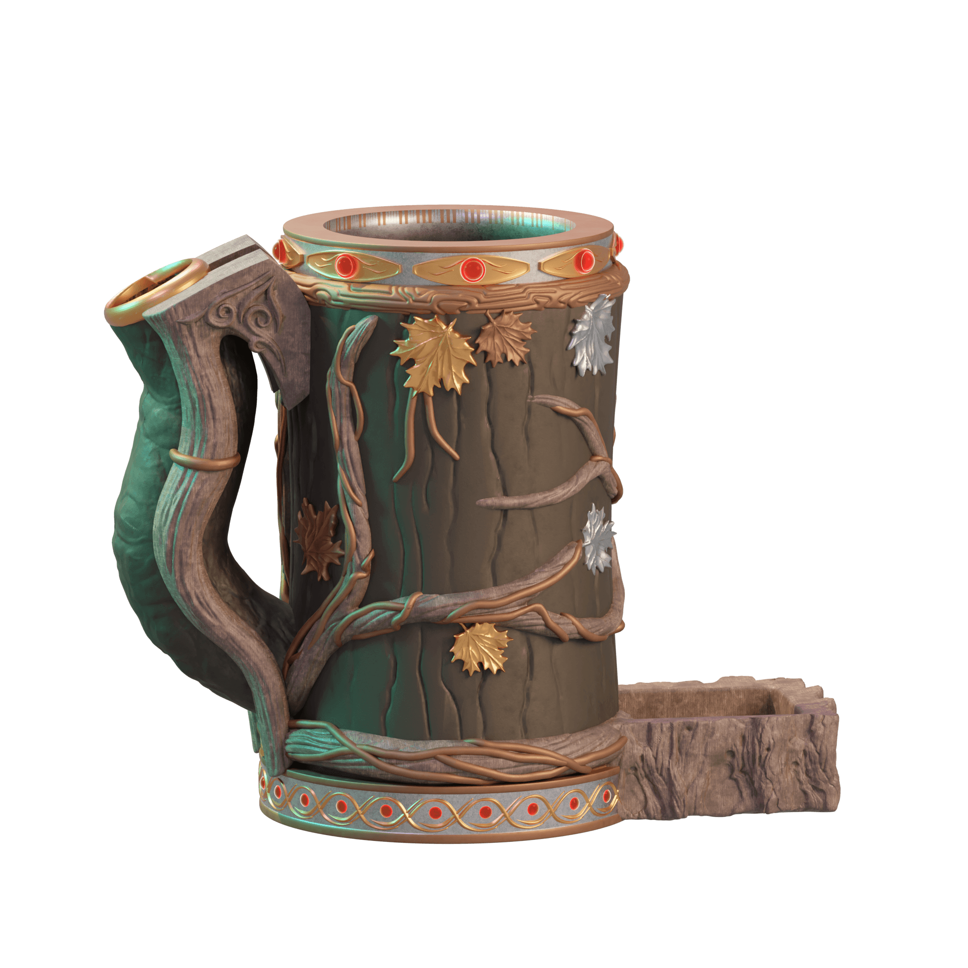 Ranger Dice Tower Mug 3d model