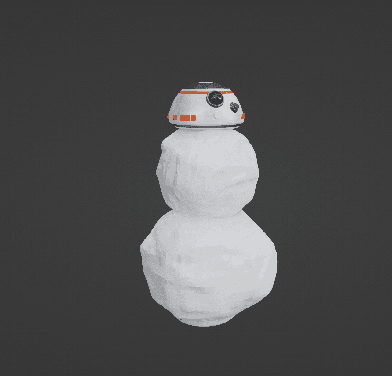 bb8SnowmanLiteral.stl 3d model