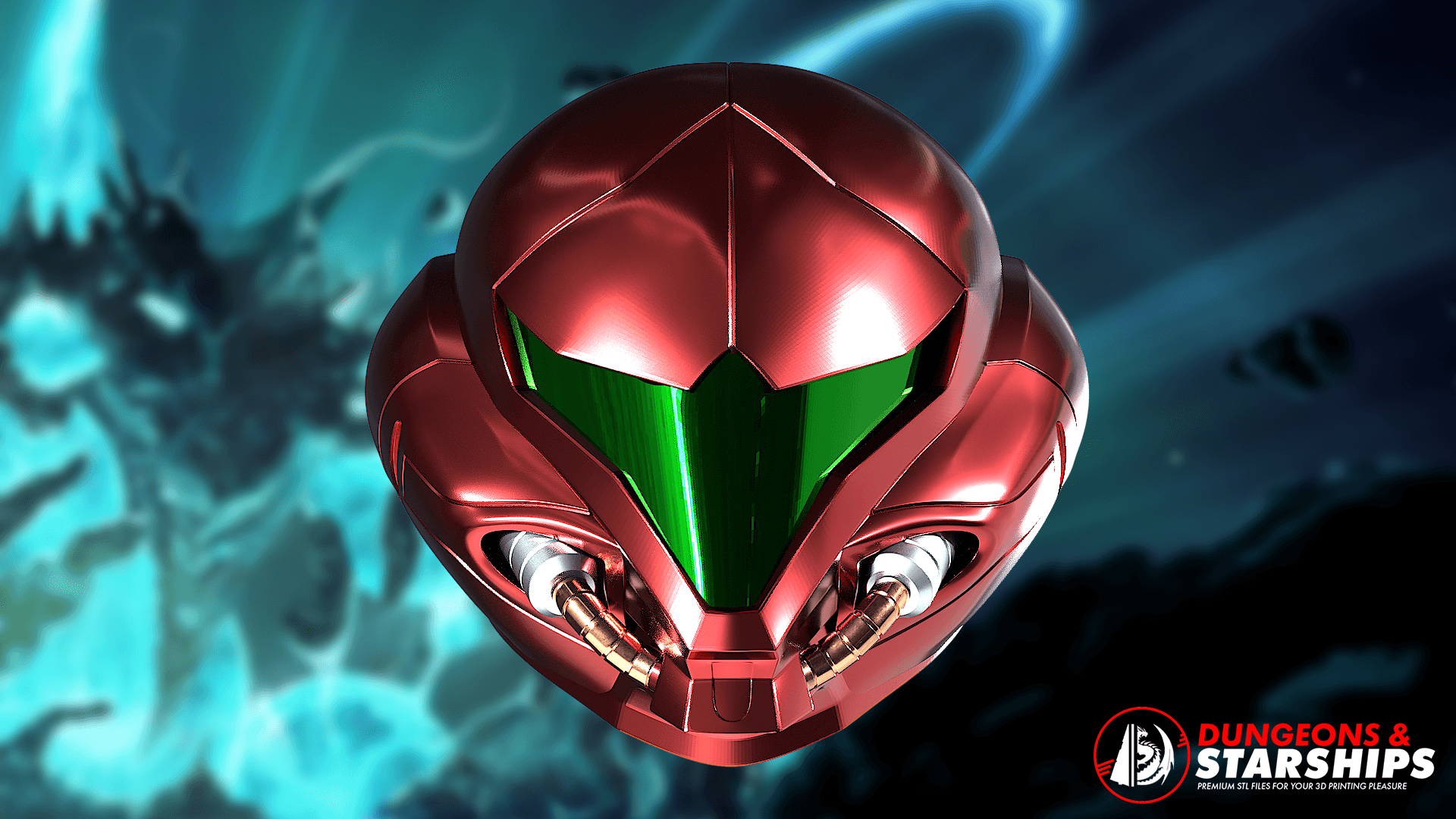 Samus Aran's Helmet - Metroid Dread 3d model