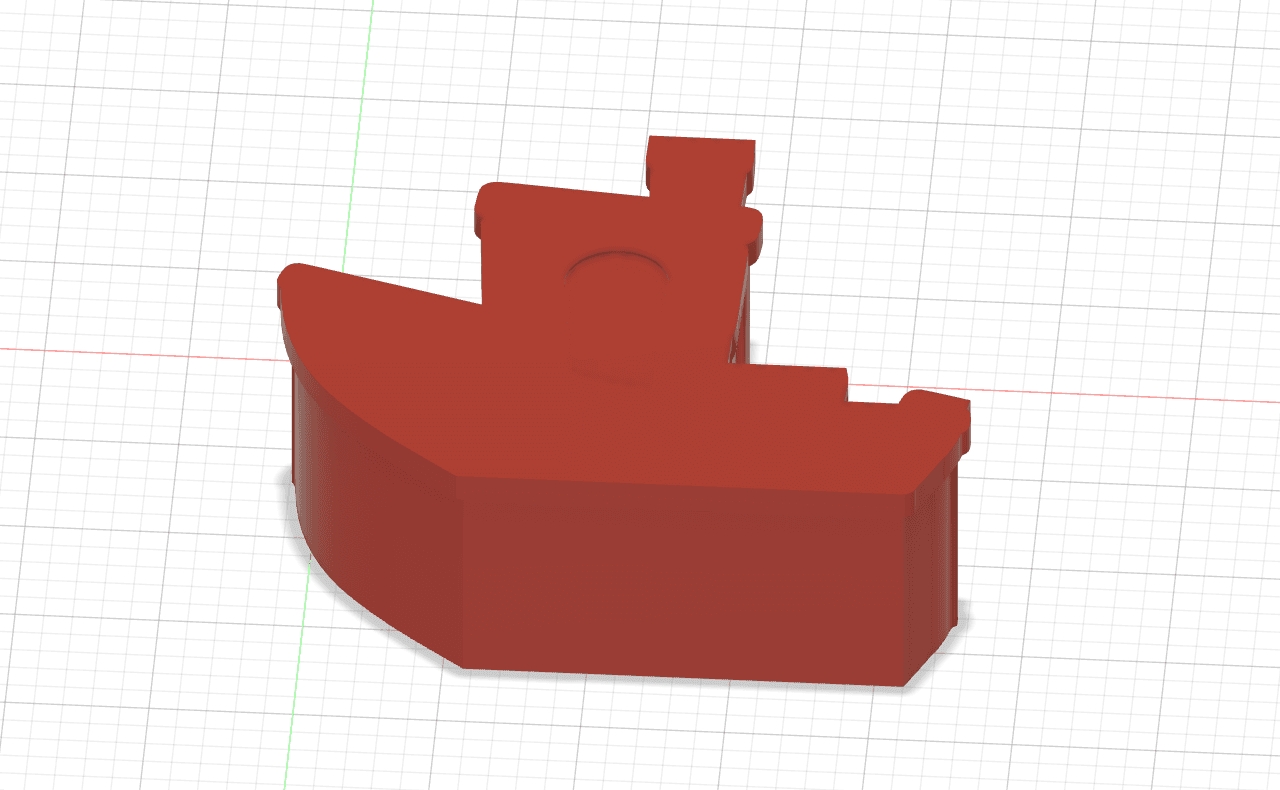 3D Benchy Shaped Storage Box 3d model