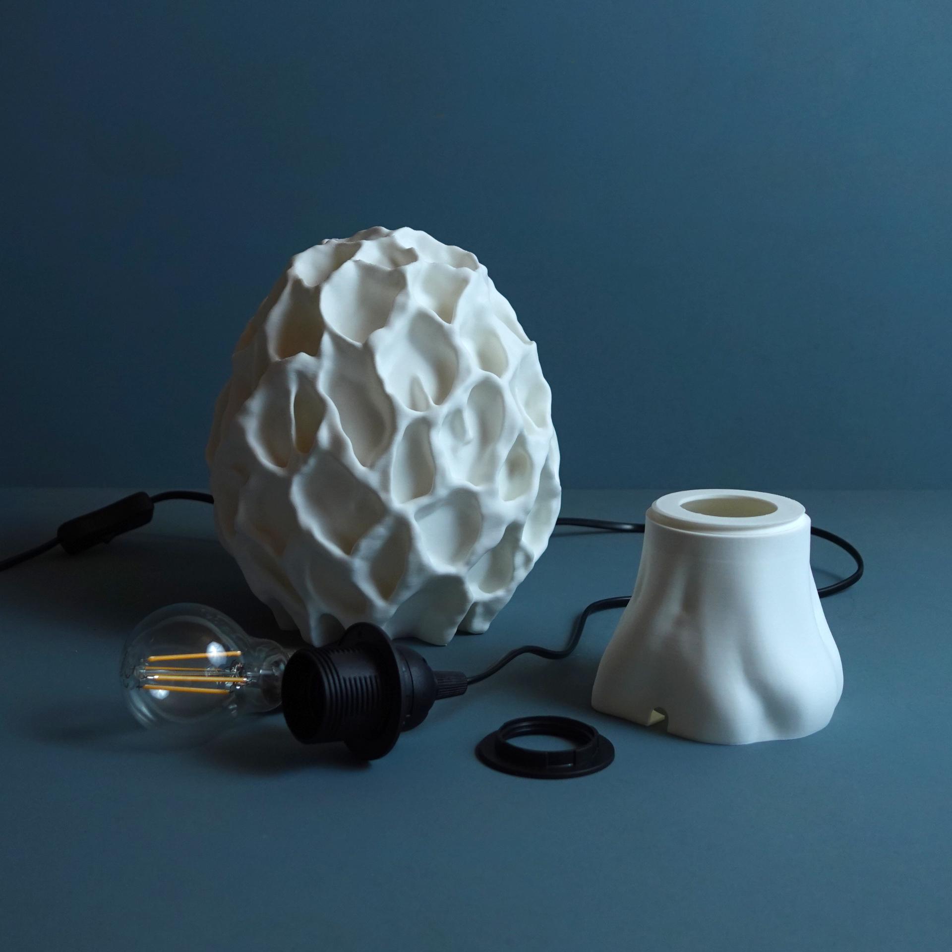 Mushroom lamp “Morchella Esculenta” 3d model