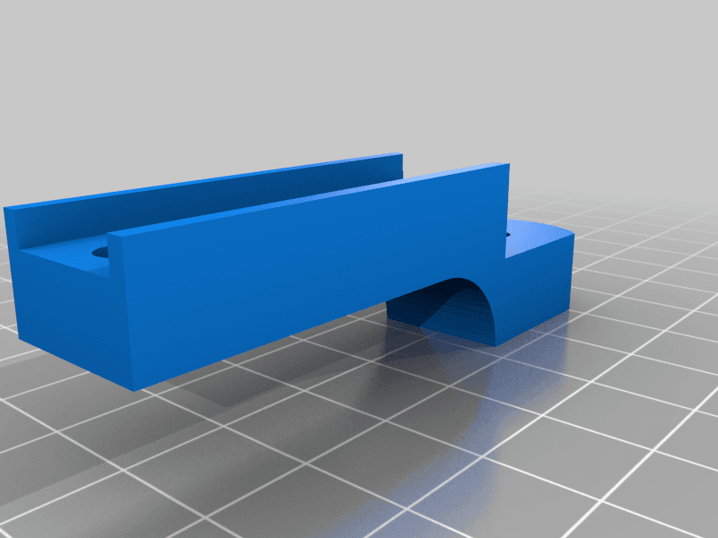 Kingroon KP3 X Axis Linear Rail Mod 3d model