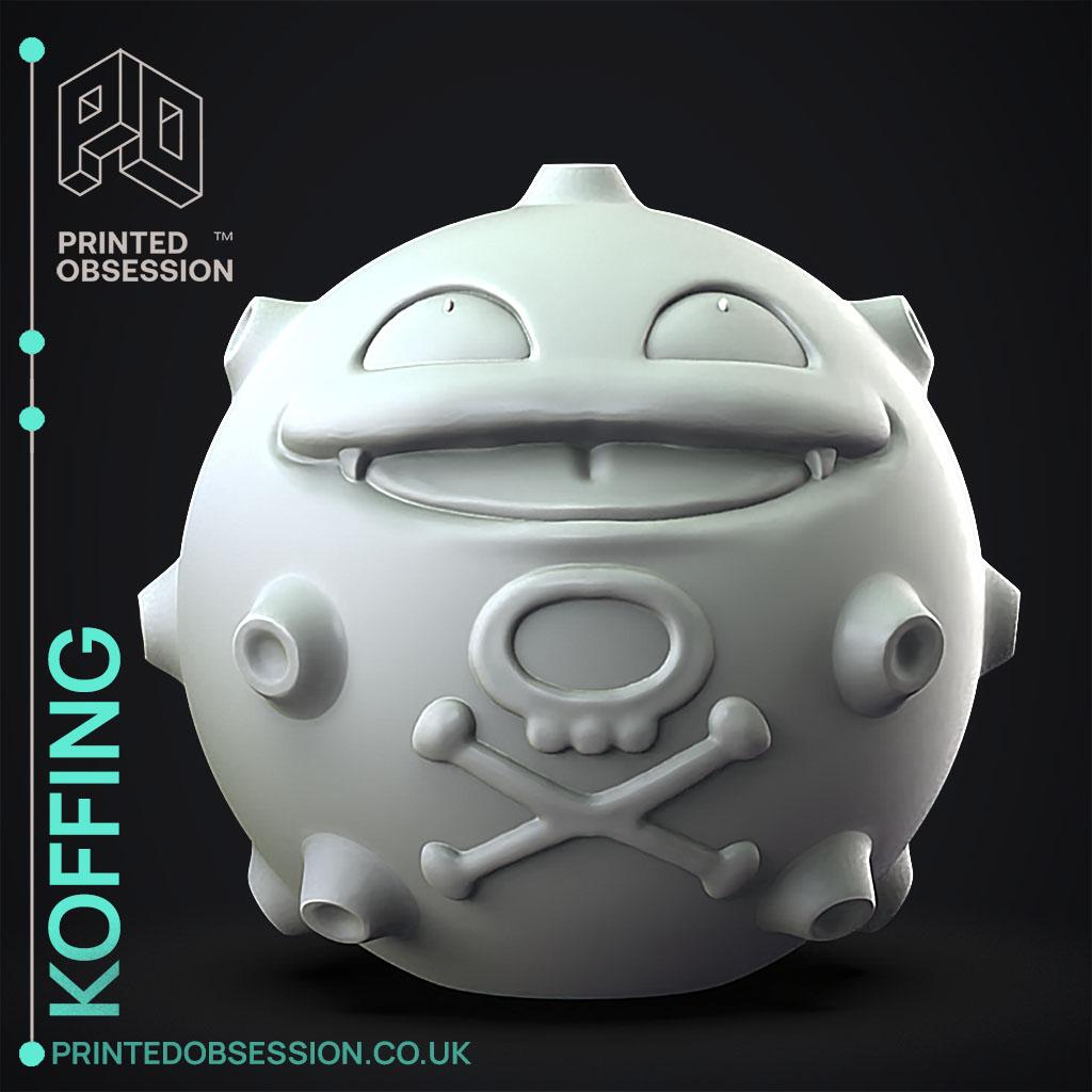 Koffing - Pokemon - Fan Art 3d model