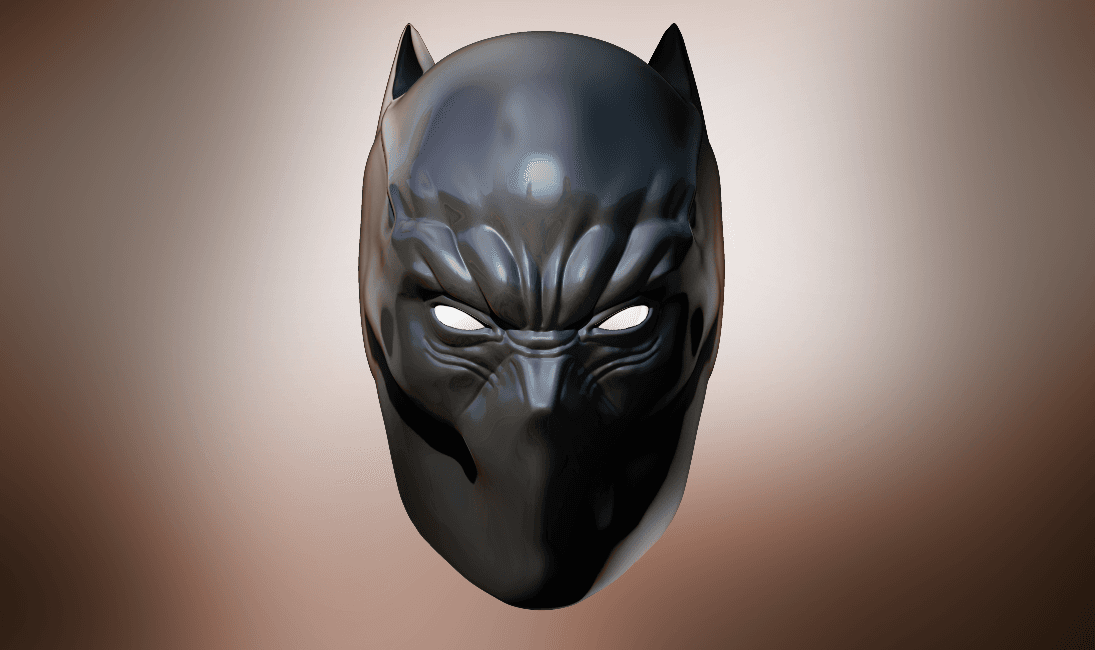 Black Panther Original Cowl 3d model