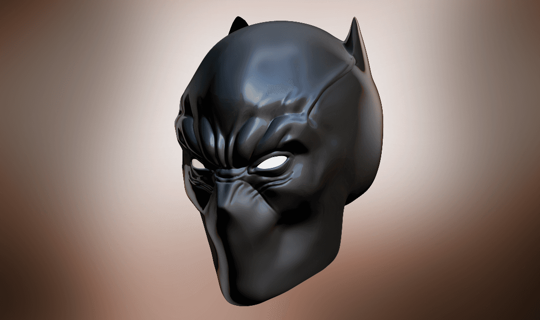 Black Panther Original Cowl 3d model