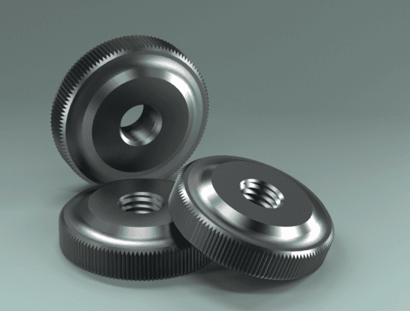 DIN 467-M10 bolt 3d model