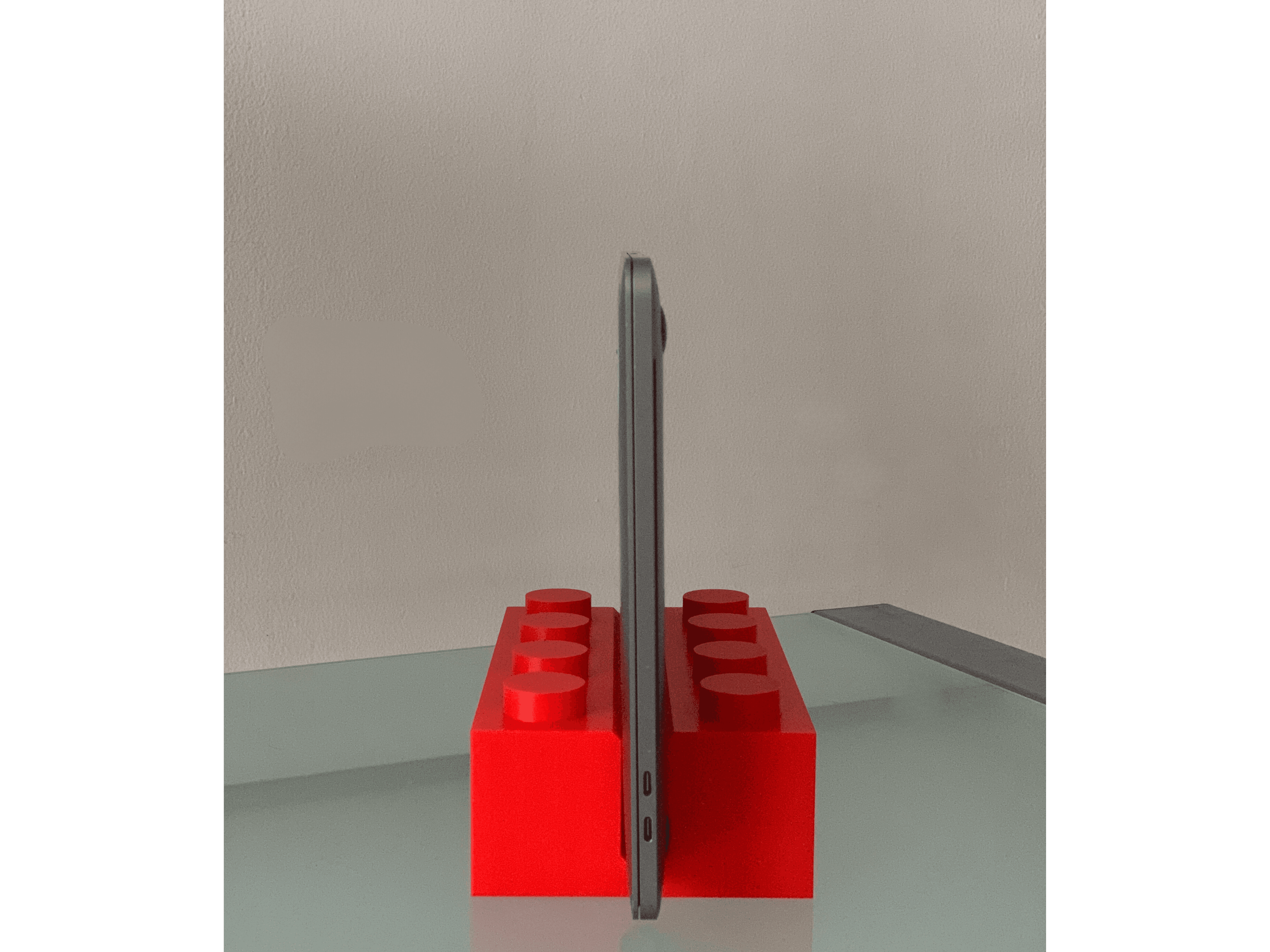 Brick Vertical Laptop Stand 3d model