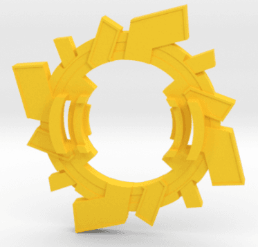 BEYBLADE PENANCE BLADE | COMPLETE | ANIME SERIES 3d model